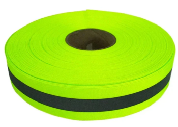 CINTA REFLECTANTE 5.0 CM X 2.0 CM VERDE