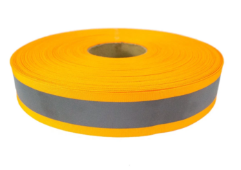 CINTA REFLECTANTE 5.0 CM X 3.0 CM NARANJA