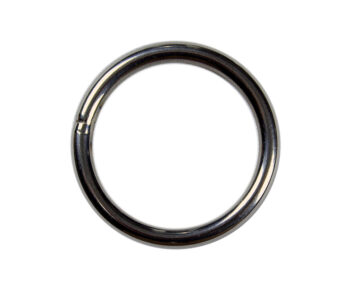 ARGOLLA 5 CM ACERO INOX.ESPESOR 5MM - PAQUETE DE 10 UNIDADES